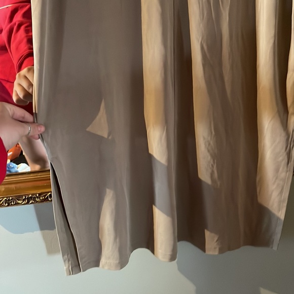 Tan MIDI Dress - Picture 3 of 3